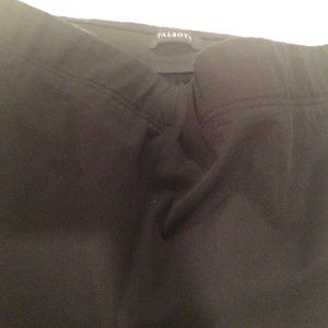 Talbots Black Skinny Ankle